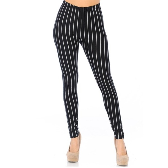 pinstripe leggings